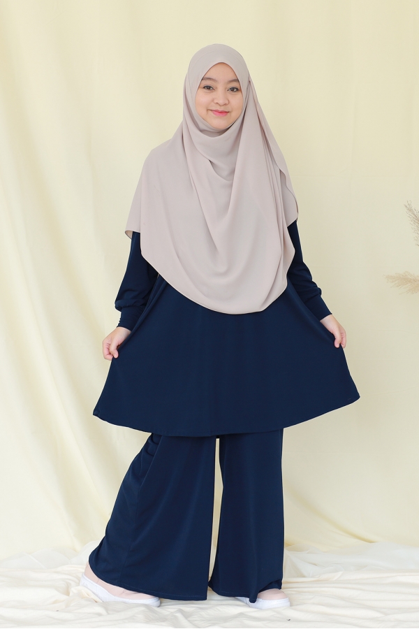 Luna Blouse - Navy
